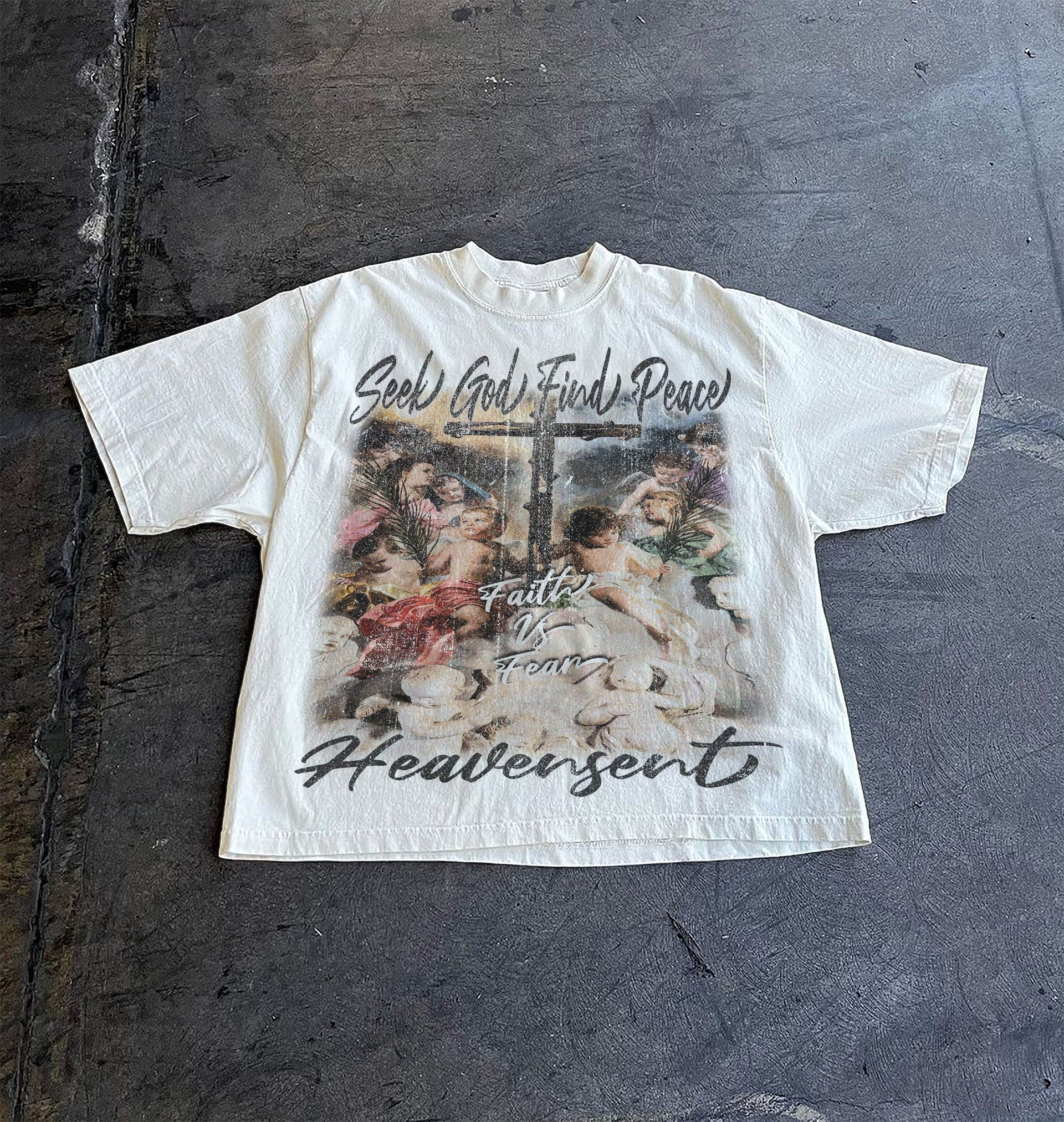 Seek God find peace shirt