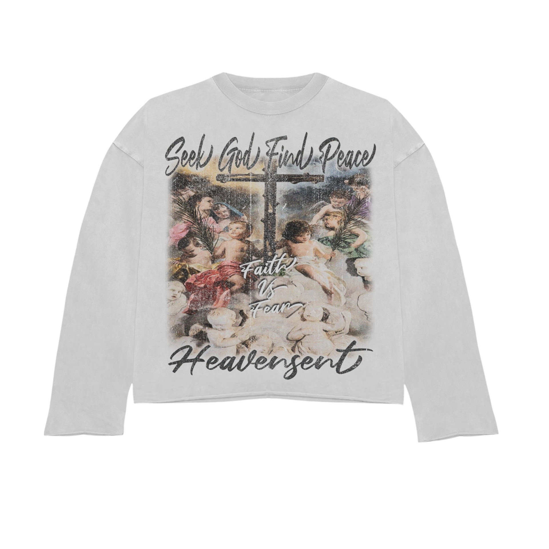 Seek God long sleeve crewneck