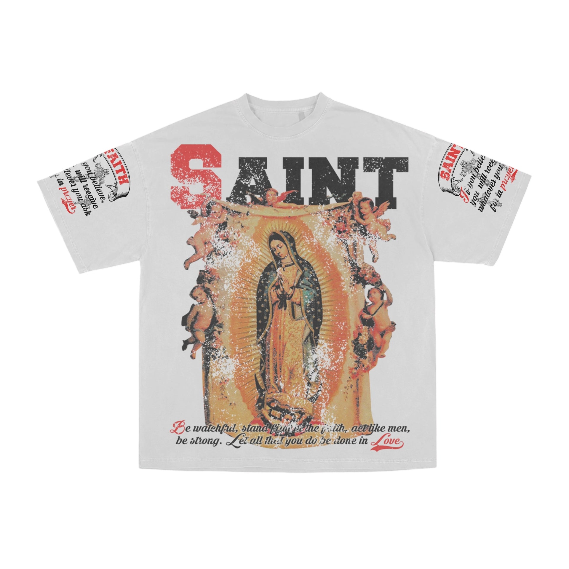 Guide us short sleeve white