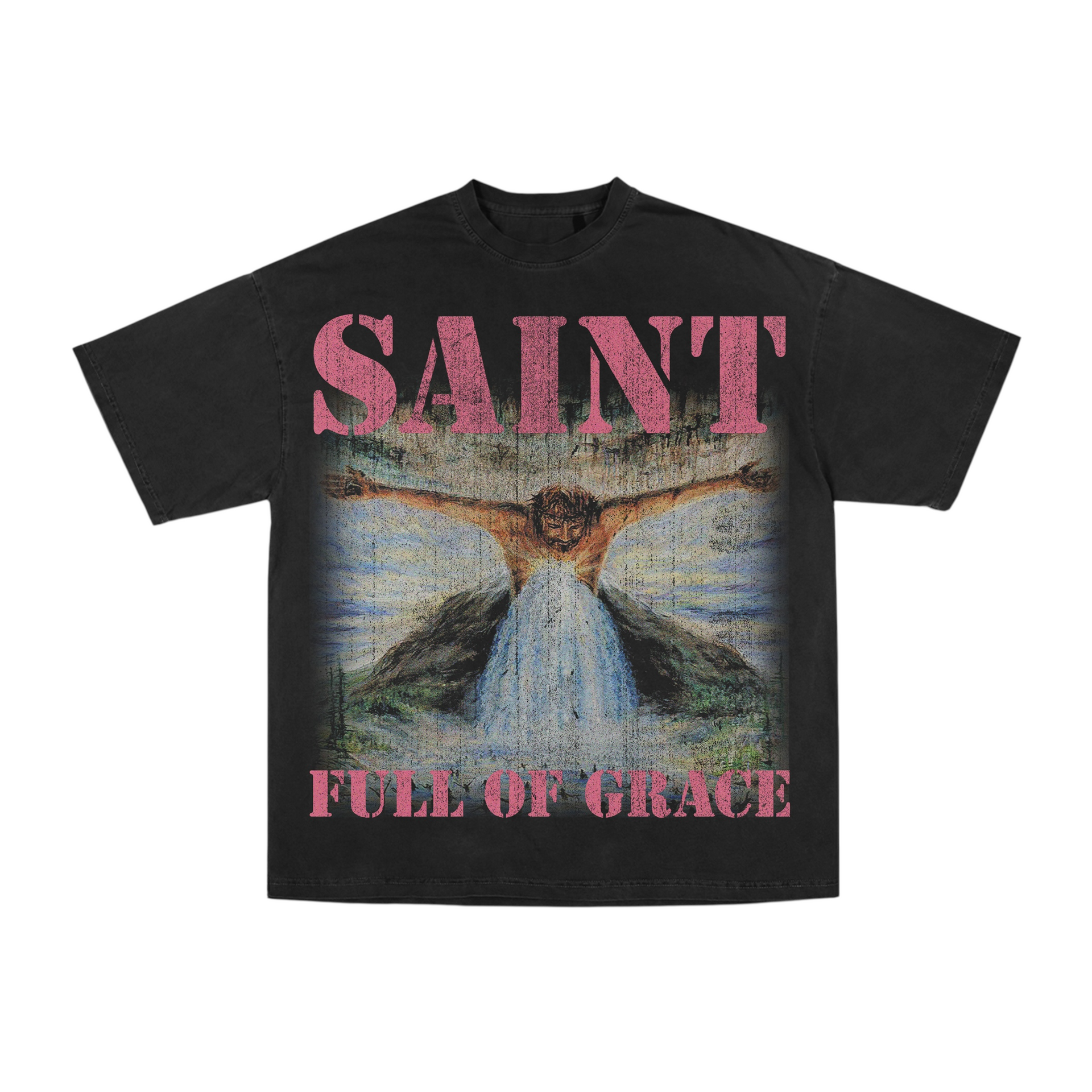 Full of grave short sleeve black