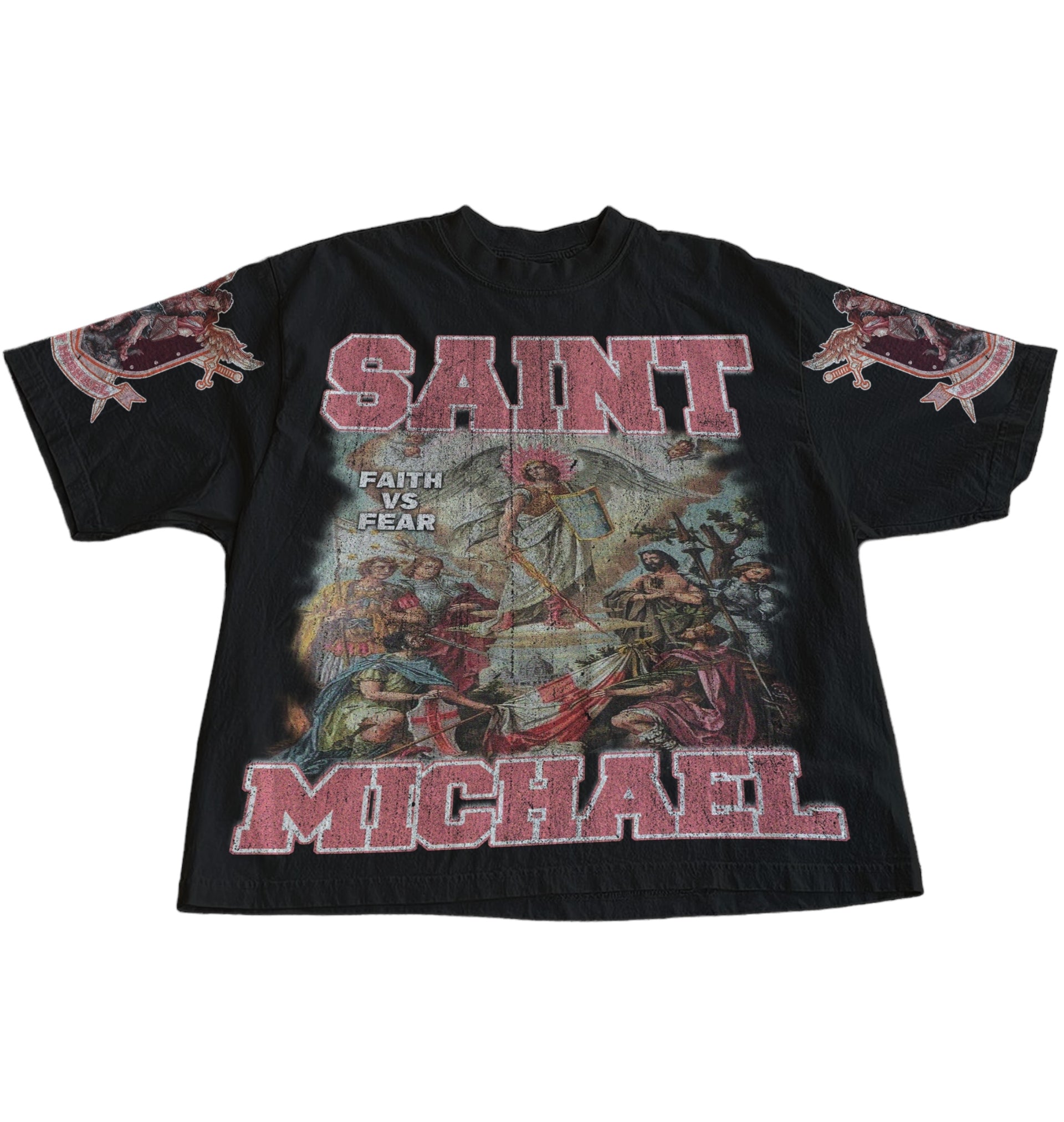 Saint Michael short sleeve black