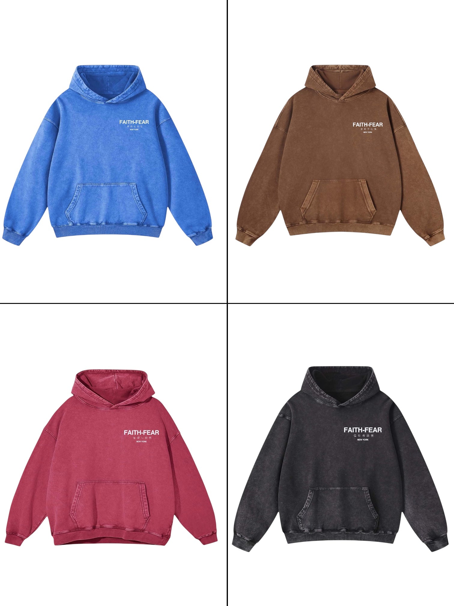 Faith underground s/s hooding