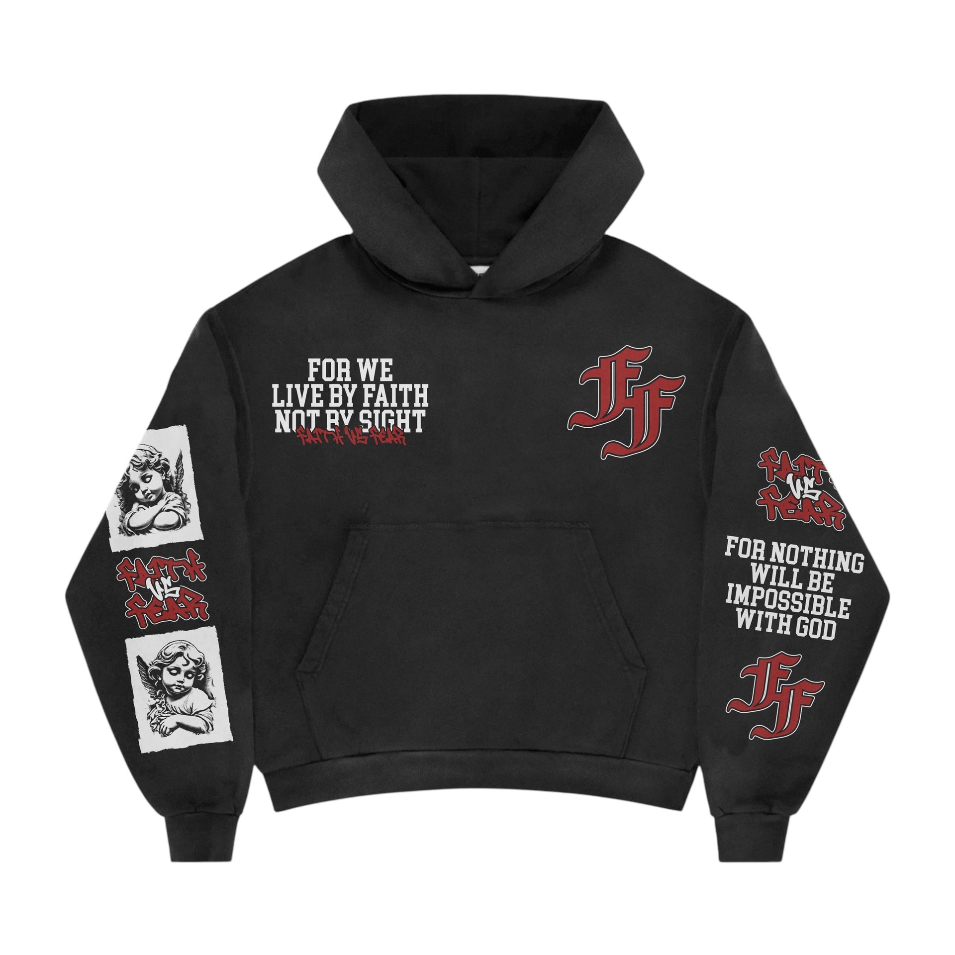 Love by faith hoodie