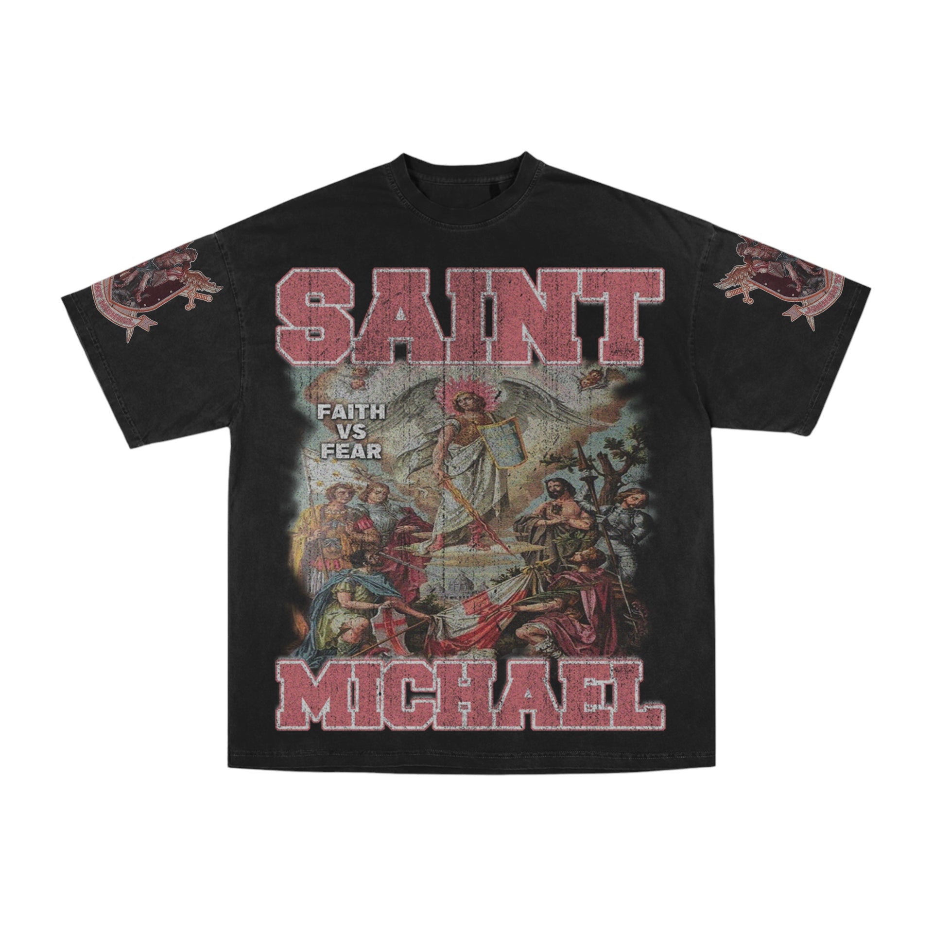 Saint Michael short sleeve black