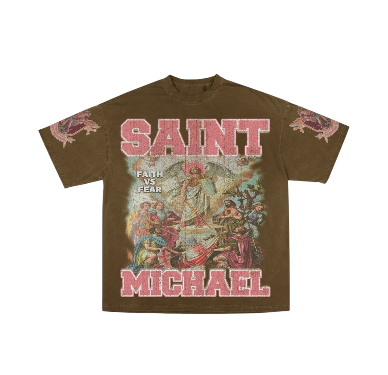 Brown Saint Michael short sleeve