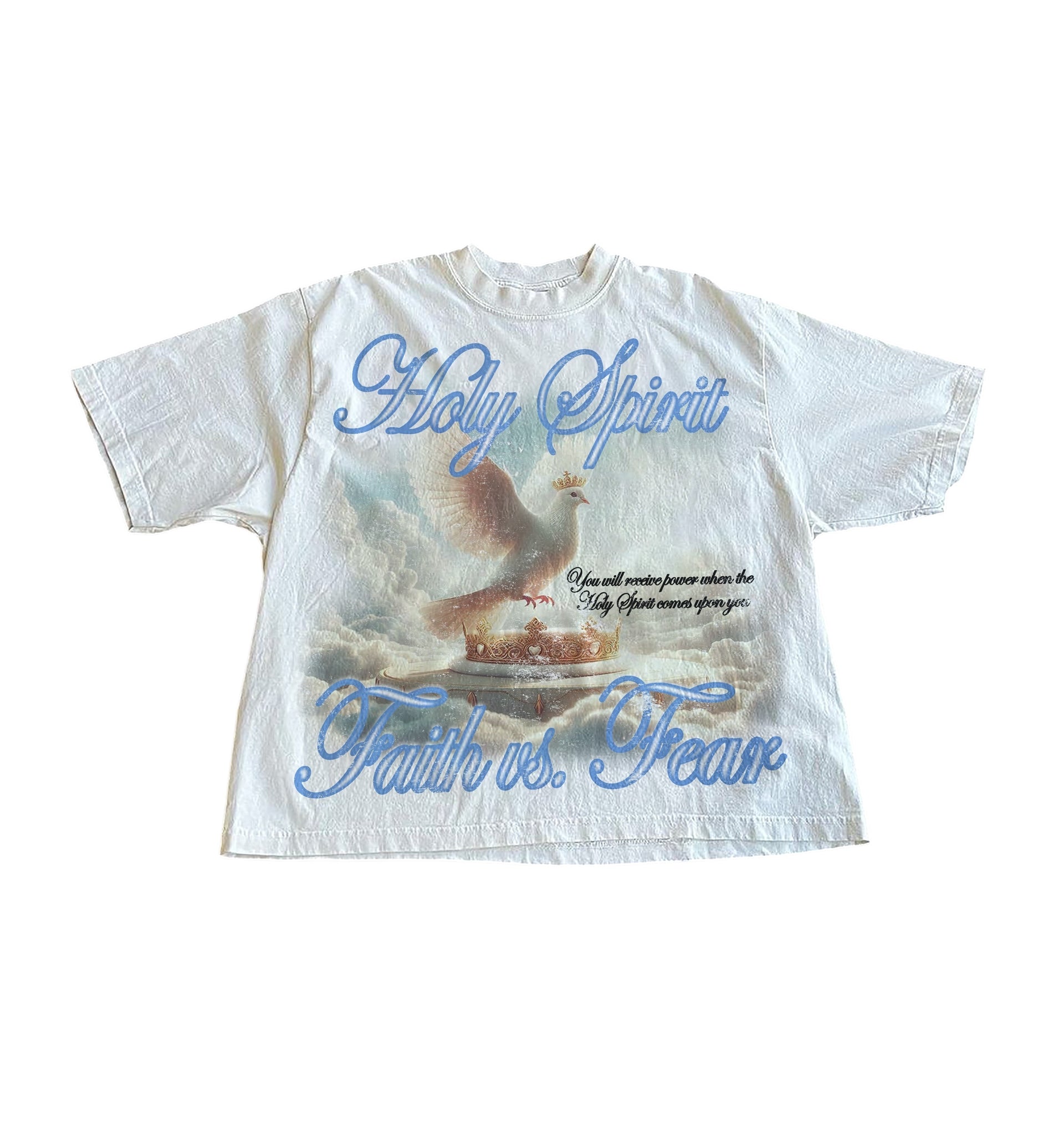 Holy Spirit dove white