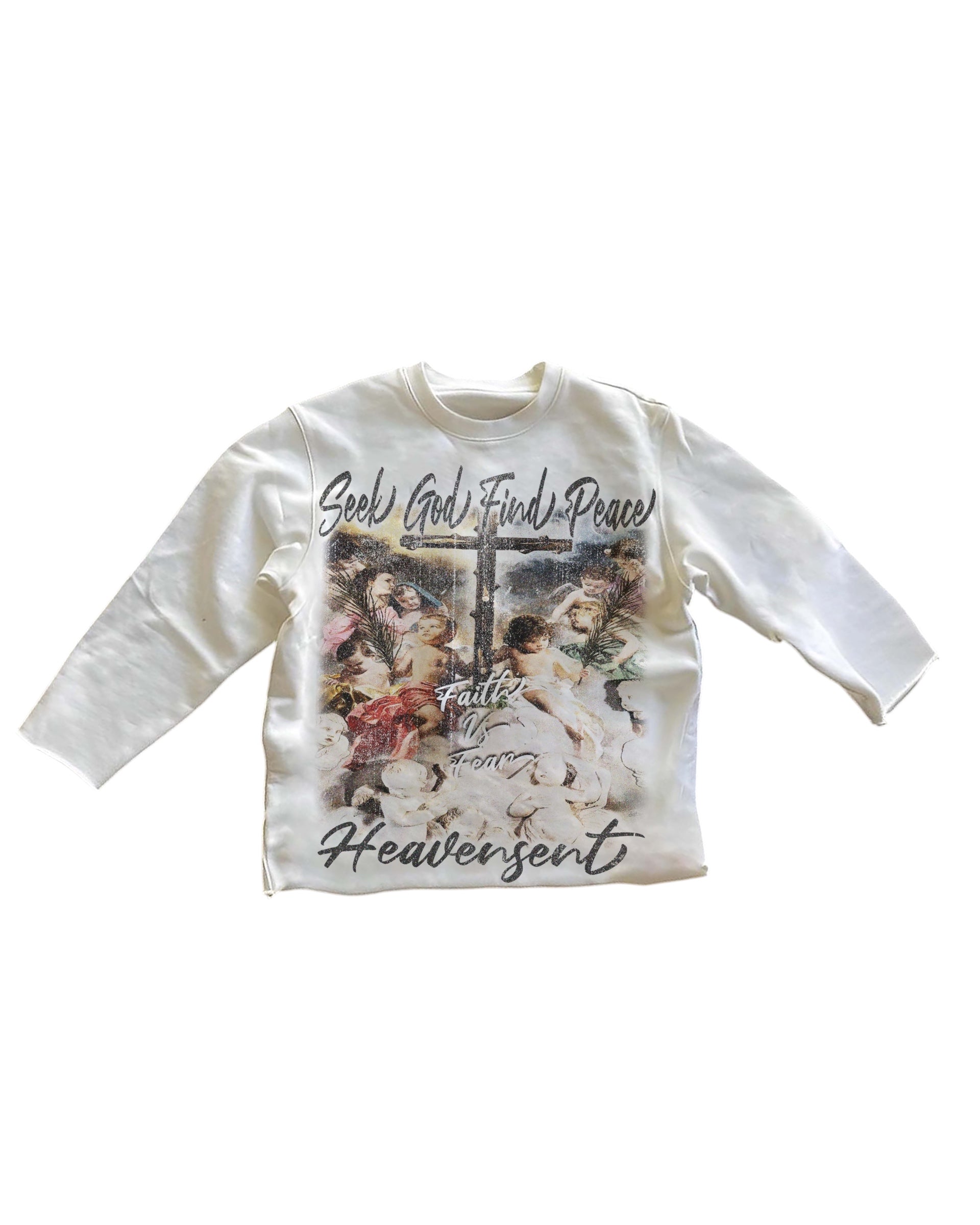 Seek God long sleeve crewneck