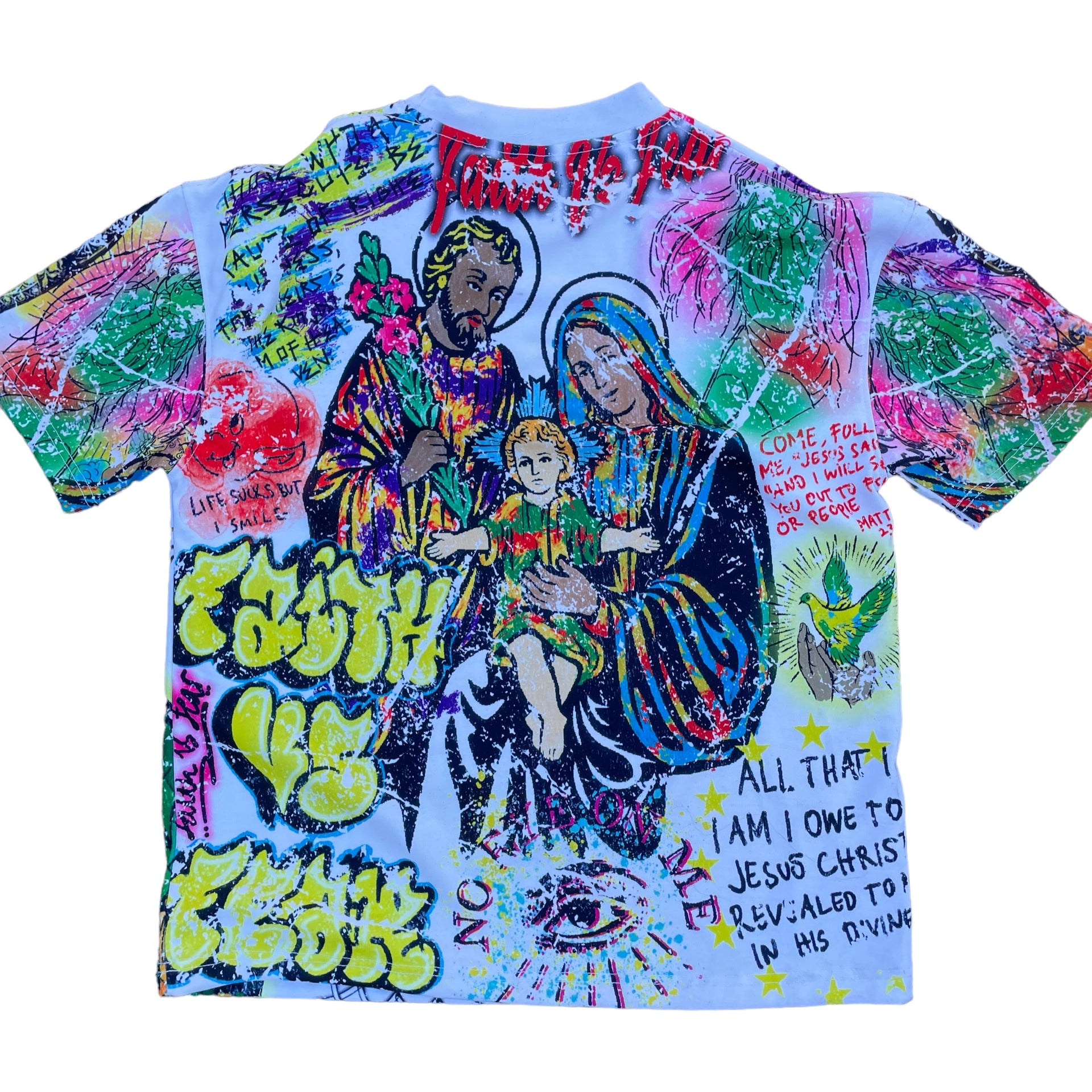Holy divine graffiti