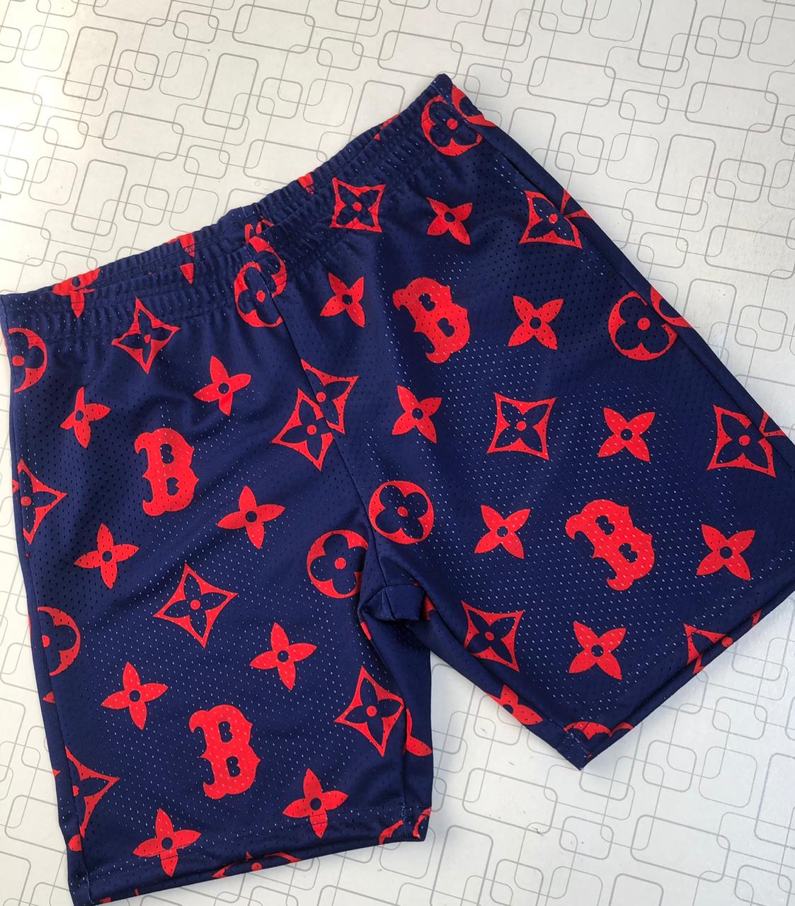 Boston mesh shorts navy