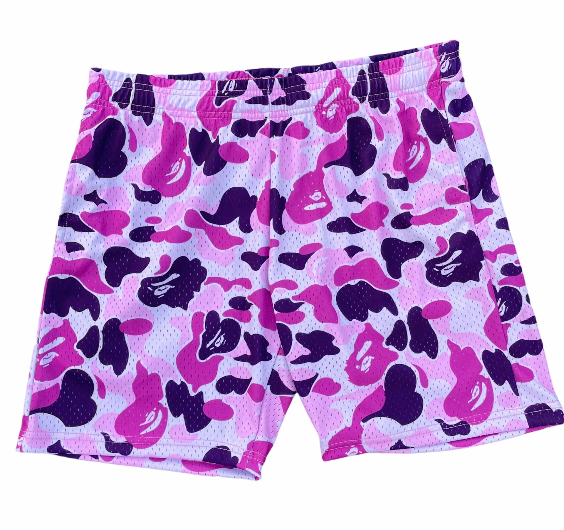 Blush Bape shorts