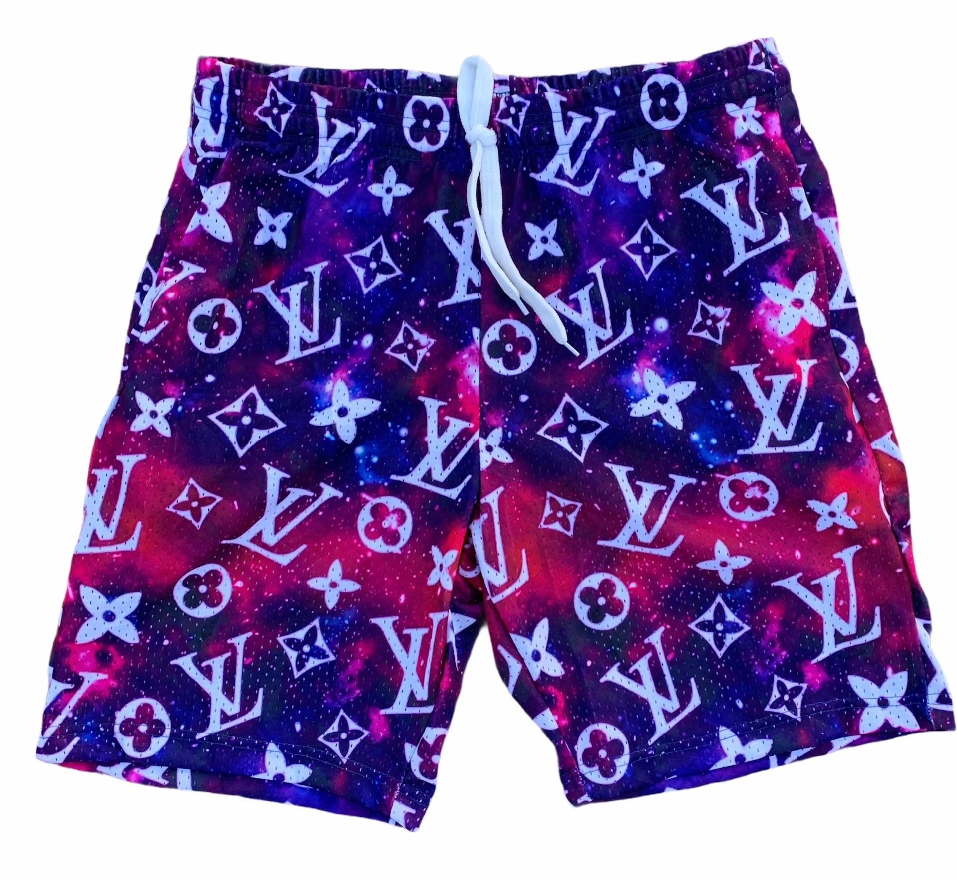 Galaxy monogram shorts mesh