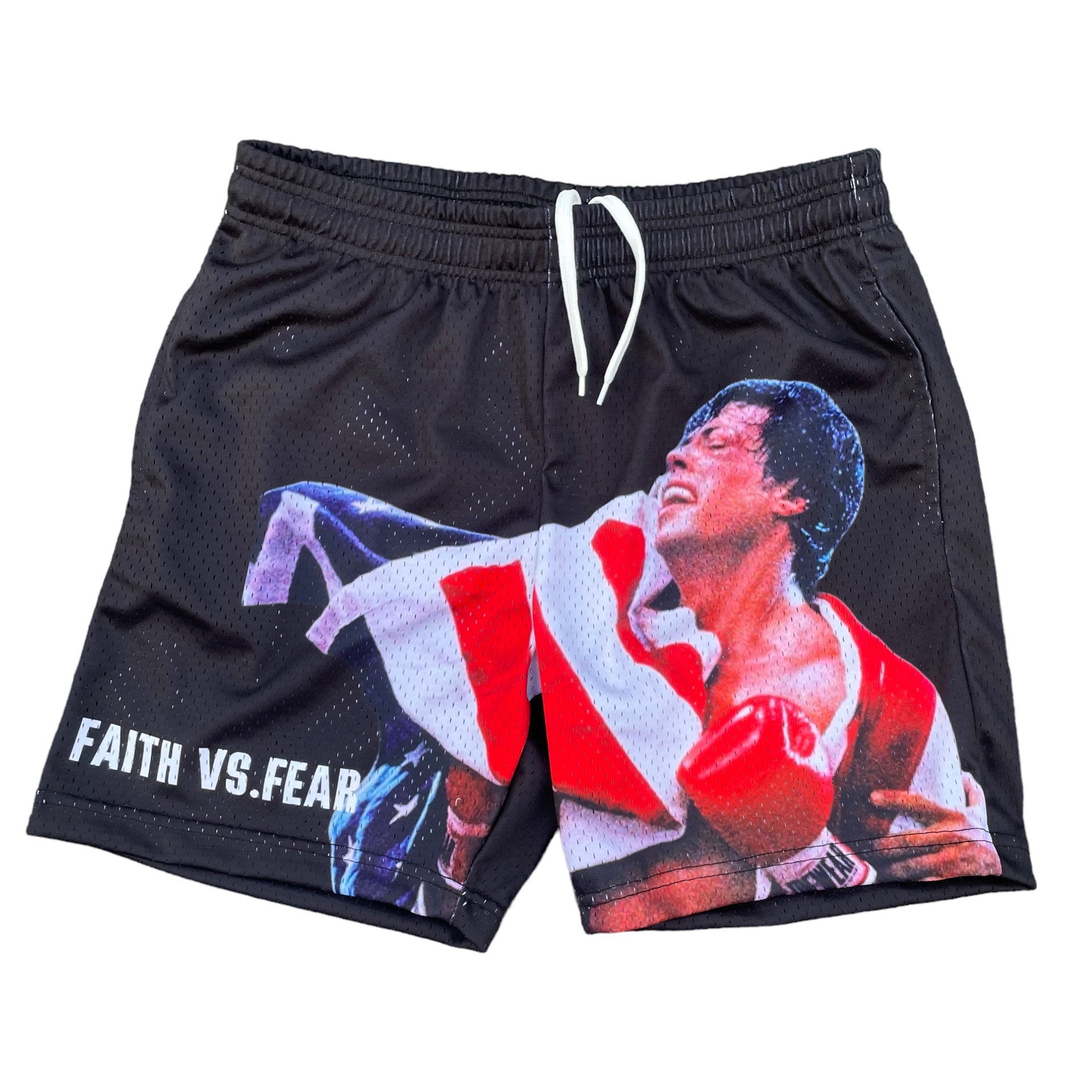 Rocky never quit mesh shorts