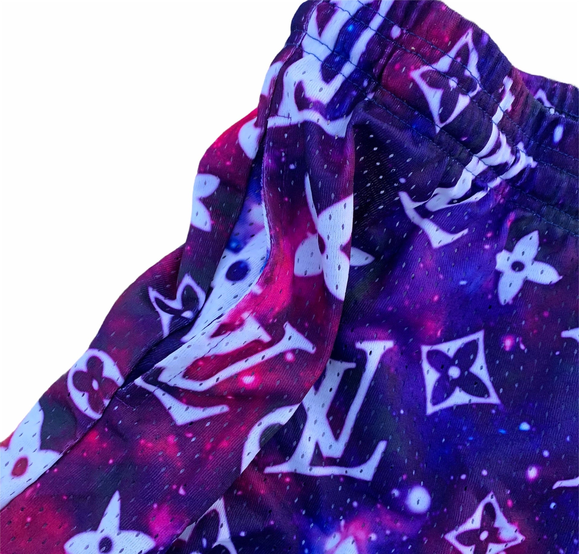 Galaxy monogram shorts mesh